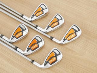 iron_set : ชุดเหล็ก Cobra AMP (ใบใหญ่ ตีง่าย) มีเหล็ก 5-Pw (6 ชิ้น) ก้านกราไฟต์ Fujikura Rombax 