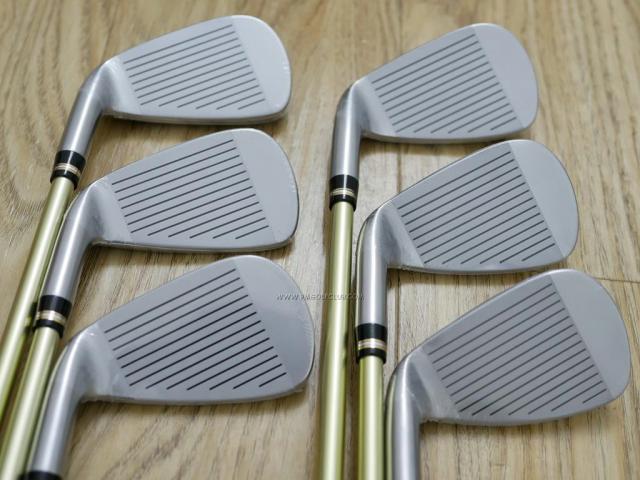 Iron set : Honma : **ของใหม่ ยังไม่แกะพลาสติก** ชุดเหล็ก Honma Beres IS-06 Forged (รุ่นล่าสุด ออกปี 2018) มีเหล็ก 6-11 (6 ชิ้น เทียบเท่า 5-Pw) ก้าน ARMRQ X (47) FLex R (2 ดาว)