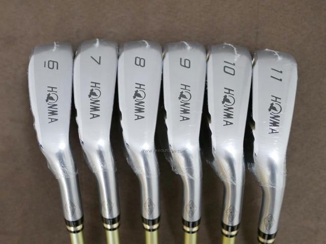 Iron set : Honma : **ของใหม่ ยังไม่แกะพลาสติก** ชุดเหล็ก Honma Beres IS-06 Forged (รุ่นล่าสุด ออกปี 2018) มีเหล็ก 6-11 (6 ชิ้น เทียบเท่า 5-Pw) ก้าน ARMRQ X (47) FLex R (2 ดาว)