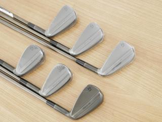 Iron set : Taylormade : **ของใหม่ แต่มีแกะพลาสติกแล้วบางชิ้นนะครับ** ชุดเหล็ก Taylormade P770 Black Forged (หายาก รุ่นล่าสุด ออกปี 2024 นุ่ม แน่น) มีเหล็ก 5-Pw (6 ชิ้น) ก้านเหล็ก Ns Pro Modus 120 Flex S