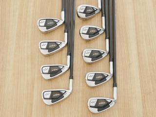 left_handed : ชุดเหล็ก Callaway Rogue ST Max (ออกปี 2022 ตีง่าย ไกลมาก) มีเหล็ก 5-Pw,Aw,Gw,Sw (9 ชิ้น) ก้านกราไฟต์ Fujikura VENTUS 5 Flex R