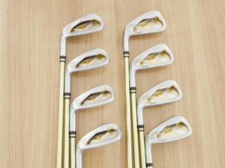 left_handed : ชุดเหล็ก Honma Beres IS-03 (ปี 2015 หน้าเด้ง Forged) มีเหล็ก 5-11,Aw (8 ชิ้น เทียบเท่า 4-Pw) ก้าน ARMRQ 8 (49) FLex SR (2 ดาว)