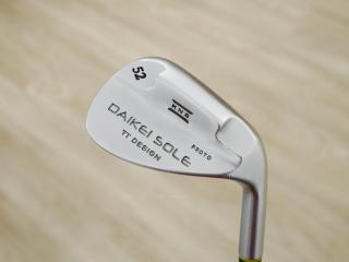 wedge : Wedge KNS DAIKEI SOLE PROTO TT Design Loft 52 ก้านเหล็ก NS Pro 950 FLex S