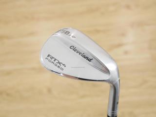 Wedge : **ของใหม่ ยังไม่แกะพลาสติก** Wedge Cleveland RTX4 Forged Loft 58 ก้านเหล็ก Dynamic Gold S200