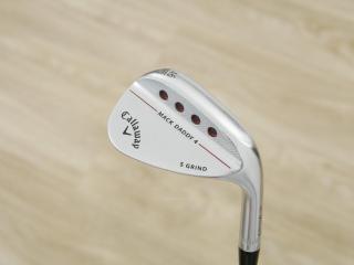 wedge : Wedge Callaway Mack Daddy 4 Milled Loft 46 ก้านเหล็ก Dynamic Gold S200