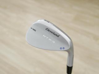 Wedge : Wedge Cleveland RTX-3 V-MG Loft 50 ก้านเหล็ก Dynamic Gold S200