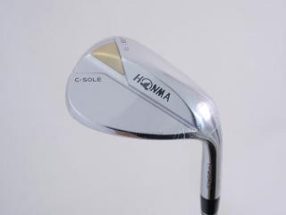 Wedge : Honma : **ของใหม่ ยังไม่แกะพลาสติก** Wedge Honma Tour World TW-W C-Sole (รุ่นล่าสุด ออกปี 2021) Loft 58 ก้านเหล็ก Dynamic Gold S200