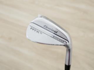 wedge : **ของใหม่ ยังไม่แกะพลาสติก** Wedge Cleveland RTX 6 ZIPCORE Loft 46 ก้านเหล็ก Dynamic Gold S200