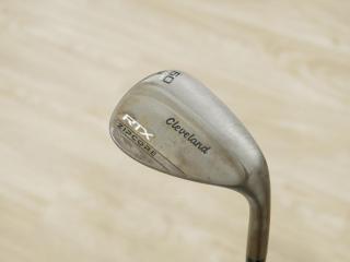 wedge : Wedge Cleveland RTX ZIPCORE Loft 60 ก้านเหล็ก Dynamic Gold EX Weight Lock Tour Issue X100