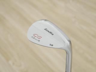 wedge : Wedge Zodia CG Collection II (สปินจัดมากๆๆ) Loft 58 ก้านเหล็ก Dynamic Gold S200