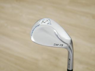 Wedge : Other : Wedge Kasco Dolphin DW-113 Loft 52 ก้านเหล็ก True Temper Lite Flex S