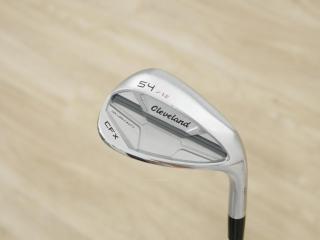 Wedge : Cleveland : Wedge Cleveland CFX (รุ่นปี 2022 ตีง่ายมาก) Loft 54 ก้านเหล็ก Dynamic Gold 115 Wedge