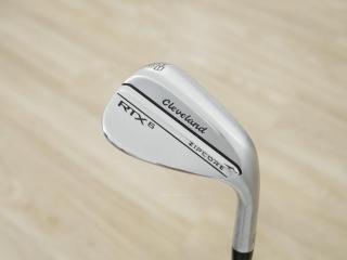 Wedge : Cleveland : Wedge Cleveland RTX 6 ZIPCORE Loft 48 ก้านเหล็ก Dynamic Gold S200