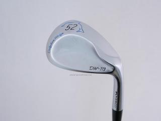 Wedge : Other : Wedge Kasco Dolphin DW-113 Loft 52 ก้านเหล็ก True Temper Lite Flex S