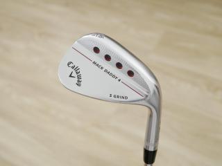 Wedge : Callaway : Wedge Callaway Mack Daddy 4 Milled Loft 46 ก้านเหล็ก Dynamic Gold S200