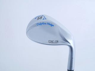 Wedge : Other : Wedge Kasco Dolphin DW-116 Forged Loft 58 ก้านเหล็ก NS Pro 950 Flex S