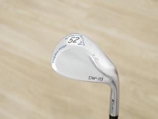 wedge : Wedge Kasco Dolphin DW-113 Loft 52 ก้านเหล็ก True Temper Lite Flex S