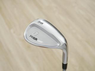 Wedge : Other : Wedge PRGR 0 Forged (ปี 2024) Loft 56 ก้านเหล็ก PRGR NS Pro SSIII Wedge