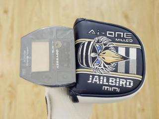 Putter : All : **ของใหม่ ยังไม่แกะพลาสติก** พัตเตอร์ Odyssey Ai-ONE Milled Jailbird Mini T DB (รุ่นท็อป ออกปี 2024) ก้าน Stroke LAB 90 ยาว 34 นิ้ว