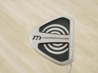 Putter : All : พัตเตอร์ Odyssey Microhinge 2-Ball V-Line (รุ่นล่าสุด ปี 2025) ยาว 34 นิ้ว