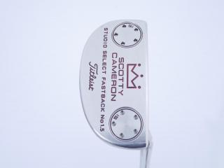 Putter : All : พัตเตอร์ Scotty Cameron Studio Select Fastback NO1.5 ยาว 33 นิ้ว