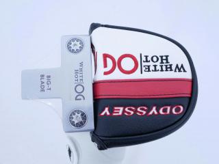 Putter : **ของใหม่ ยังไม่แกะพลาสติก** พัตเตอร์ Odyssey White Hot OG BIG-T BLADE ก้าน Stroke LAB ยาว 34 นิ้ว