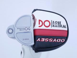 putter : **ของใหม่ ยังไม่แกะพลาสติก** พัตเตอร์ Odyssey White Hot OG 2-Ball ยาว 34 นิ้ว