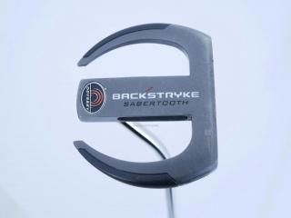 putter : พัตเตอร์ Odyssey Backstryke Sabertooth ยาว 34 นิ้ว