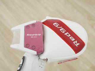 putter : **ของใหม่ ยังไม่แกะพลาสติก** พัตเตอร์ Kasco Red 9/9 white back WB-013 ยาว 34 นิ้ว