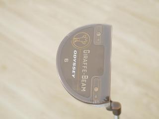 putter : **ของใหม่ ยังไม่แกะพลาสติก** พัตเตอร์ Odyssey GIRAFFE-BEAM 6 (ออกปี 2024) ก้าน Stroke LAB SL 90 ยาว 34 นิ้ว