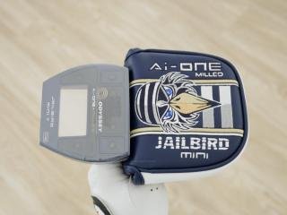 Putter : All : **ของใหม่ ยังไม่แกะพลาสติก** พัตเตอร์ Odyssey Ai-ONE Milled Jailbird Mini T DB (รุ่นท็อป ออกปี 2024) ก้าน Stroke LAB 90 ยาว 34 นิ้ว