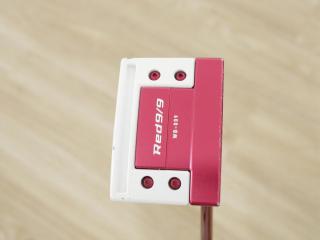 putter : พัตเตอร์ Kasco Red 9/9 white back WB-009 ยาว 34 นิ้ว