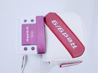 putter : **ของใหม่ ยังไม่แกะพลาสติก** พัตเตอร์ Kasco Red 9/9 white back WB-009 ยาว 34 นิ้ว