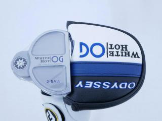 Putter : All : **ของใหม่ ยังไม่แกะพลาสติก** พัตเตอร์ Odyssey White Hot OG 2-Ball Blue ยาว 32 นิ้ว
