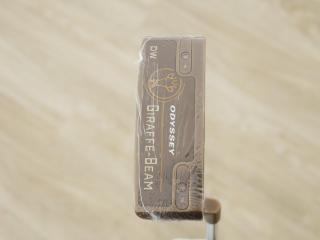 putter : **ของใหม่ ยังไม่แกะพลาสติก** พัตเตอร์ Odyssey GIRAFFE-BEAM DW (ออกปี 2024 หายาก) ก้าน Stroke LAB SL 90 ยาว 34 นิ้ว