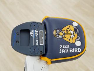 putter : พัตเตอร์ Odyssey Ai-ONE 2-Ball Jailbird Mini ก้าน Stroke LAB SL90 ยาว 34 นิ้ว