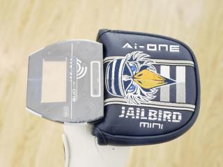 putter : **ของใหม่ ยังไม่แกะพลาสติก** พัตเตอร์ Odyssey Ai-ONE Jailbird Mini DB (ออกปี 2024) ก้าน Stroke LAB 90 ยาว 33 นิ้ว