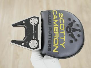 putter : พัตเตอร์ Scotty Cameron Phantom 7.5 (ออกปี 2024) ยาว 34 นิ้ว