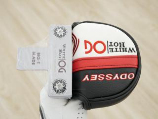 Putter : All : **ของใหม่ ยังไม่แกะพลาสติก** พัตเตอร์ Odyssey White Hot OG BIG-T BLADE ก้าน Stroke LAB ยาว 34 นิ้ว