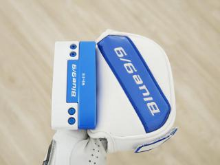 putter : พัตเตอร์ Kasco Blue 9/9 white back WB-010 ยาว 34 นิ้ว