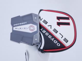 putter : **ของใหม่ ยังไม่แกะพลาสติก** พัตเตอร์ Odyssey ELEVEN Triple Track S (ออกปี 2022) ก้าน Stroke LAB ยาว 34 นิ้ว