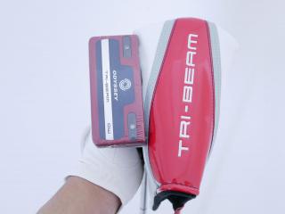 putter : **ของใหม่ ยังไม่แกะพลาสติก** พัตเตอร์ Odyssey Tri-Beam DOUBLE WIDE (ออกปี 2023) ก้าน Stroke LAB 70 ยาว 34 นิ้ว