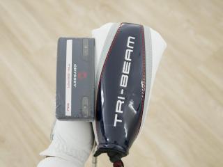 Putter : All : **ของใหม่ ยังไม่แกะพลาสติก** พัตเตอร์ Odyssey Tri-Beam DOUBLE WIDE (ออกปี 2023) ก้าน Stroke LAB 70 ยาว 34 นิ้ว