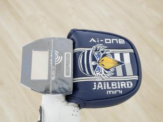 Putter : All : **ของใหม่ ยังไม่แกะพลาสติก** พัตเตอร์ Odyssey Ai-ONE Jailbird Mini (รุ่นล่าสุด ออกปี 2024) ก้าน Stroke LAB 90 ยาว 34 นิ้ว