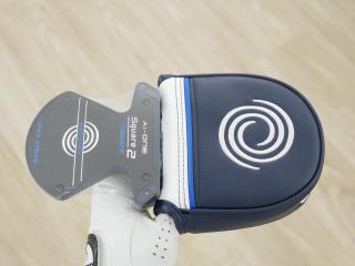 Putter : All : **ของใหม่ ยังไม่แกะพลาสติก** พัตเตอร์ Odyssey Ai-ONE Square 2 Square Max Stripe (รุ่นล่าสุด ออกปี 2025) ก้าน Stroke LAB 90 ยาว 34 นิ้ว