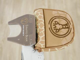 putter : **ของใหม่ ยังไม่แกะพลาสติก** พัตเตอร์ Odyssey GIRAFFE-BEAM 7 (ออกปี 2024) ก้าน Stroke LAB SL 90 ยาว 34 นิ้ว