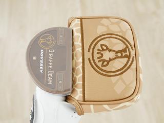 putter : **ของใหม่ ยังไม่แกะพลาสติก** พัตเตอร์ Odyssey GIRAFFE-BEAM 6 (ออกปี 2024) ก้าน Stroke LAB SL 90 ยาว 34 นิ้ว