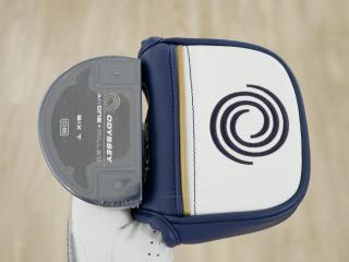 Putter : All : **ของใหม่ ยังไม่แกะพลาสติก** พัตเตอร์ Odyssey Ai-ONE Milled SIX T (รุ่นท็อป ล่าสุด ออกปี 2024) ก้าน Stroke LAB 90 ยาว 34 นิ้ว