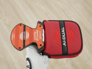 Putter : All : พัตเตอร์ Odyssey Ai-DUAL Square 2 Square Max 1/2-BALL (รุ่นล่าสุด ออกปี 2026) ยาว 33 นิ้ว