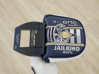 Putter : พัตเตอร์ Odyssey Ai-ONE Milled Jailbird Mini T DB (รุ่นท็อป ออกปี 2024) ก้าน Stroke LAB 90 ยาว 34 นิ้ว